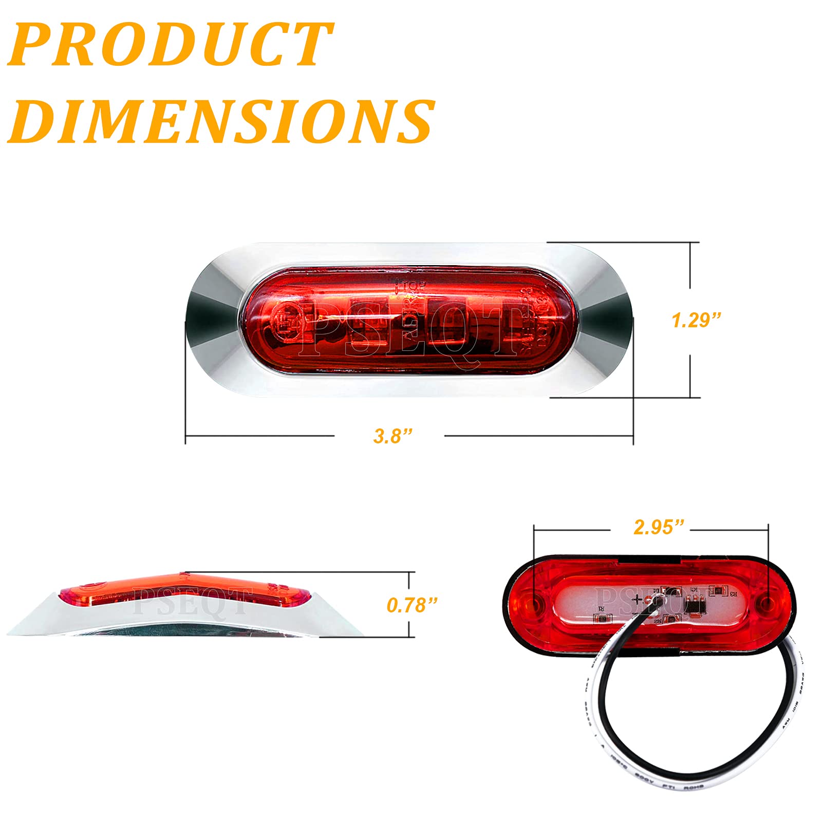 させて Side Marker 20車のオート9LEDライトの信号はサイドマーカーインジケータライトの駐車灯を回し* 20* Car