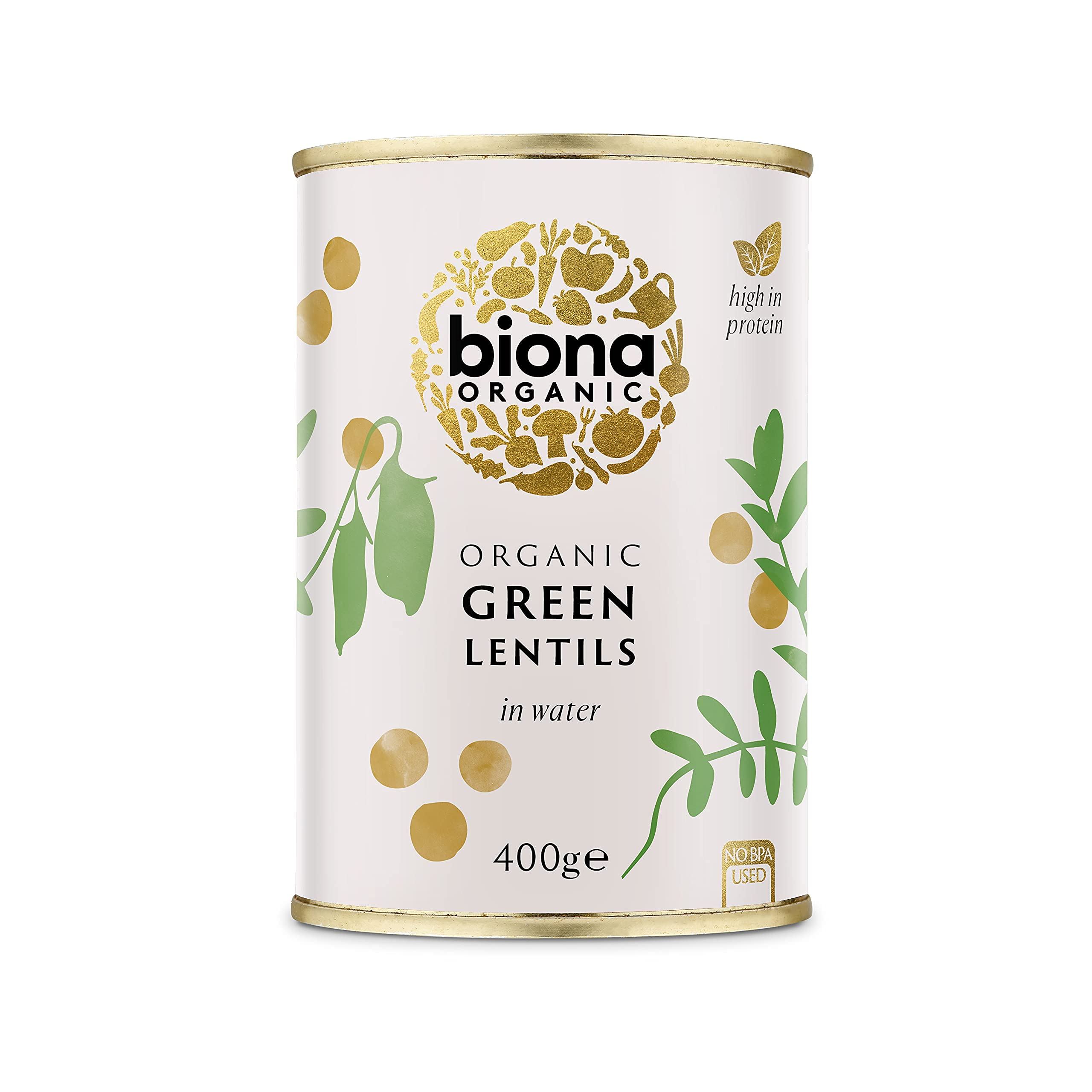 Biona Biona Organic Lentils 400 g (Pack of 12)