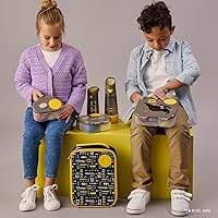 Vista 10 de b.box Mini lonchera de Batman, recipientes para aperitivos para niños, reutilizable, pequeña caja Bento para el almuerzo, contenedor de aperitivos