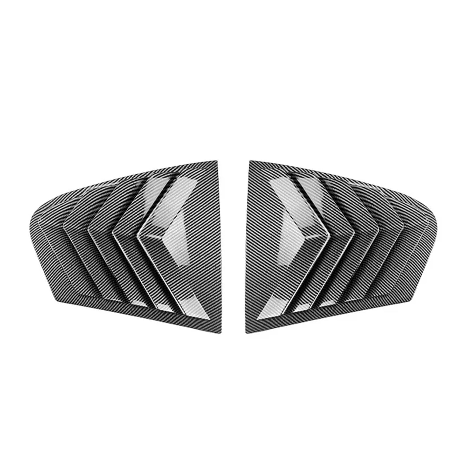 Persiennes de fenêtre en fibre de carbone style sport pour BMW Série 5 G30