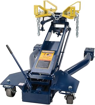 Hein Werner Floor Style Transmission Jack 2000 Lb Blue (HW93718).