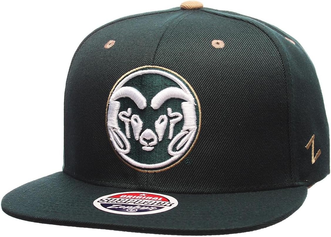 ZHATS NCAA Unisex-Adult NCAA Officially Licensed Snapback Hat Flat Brim Z11