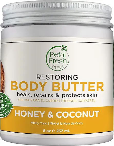 Petal Fresh Restoring Body Butter with Honey, Coconut...