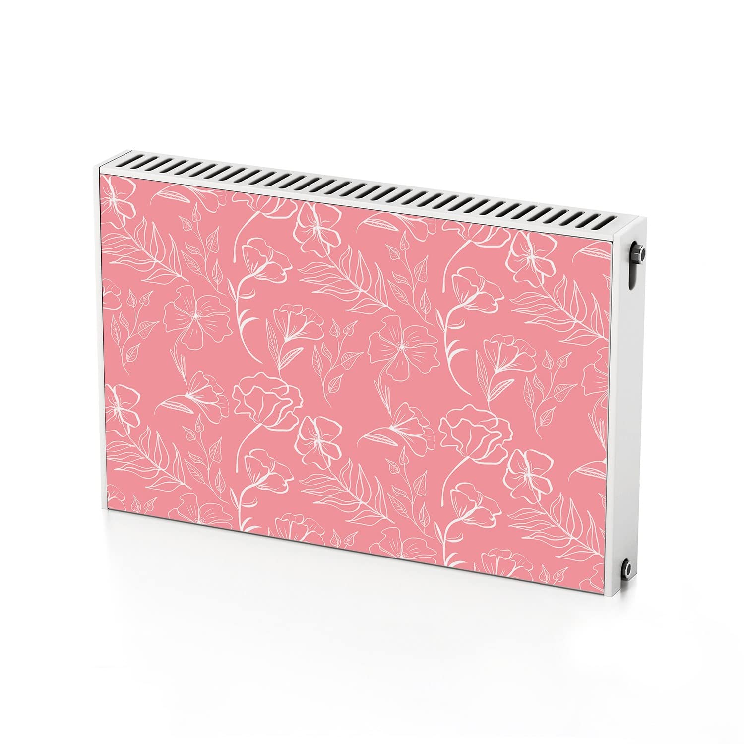 Autocollant de radiateur aimant contour de la fleur 90x60 cm