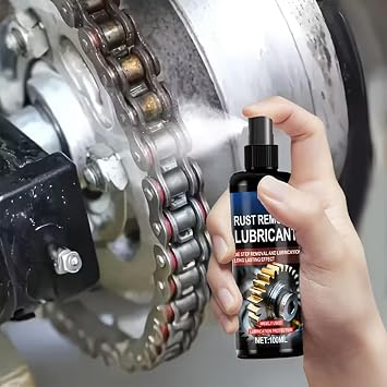 Rust Remover Spray for Metal,Iron Rust Stain Remover,Fast-Acting Oxidation Metal Cleaner for Vehicles,Tools,Chains