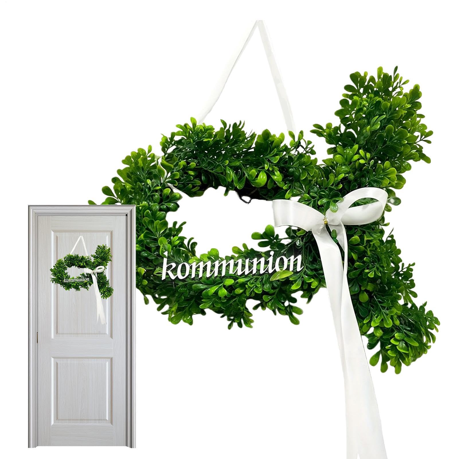 Couronne de buis artificiel : embellissez votre mariage et votre porche de ferme
