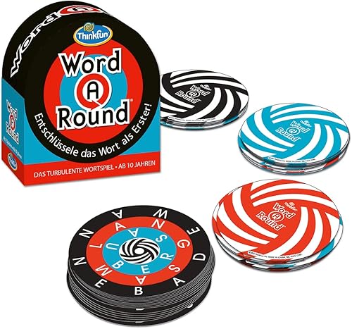 ThinkFun 76307 - Word A Round - Versión alemana