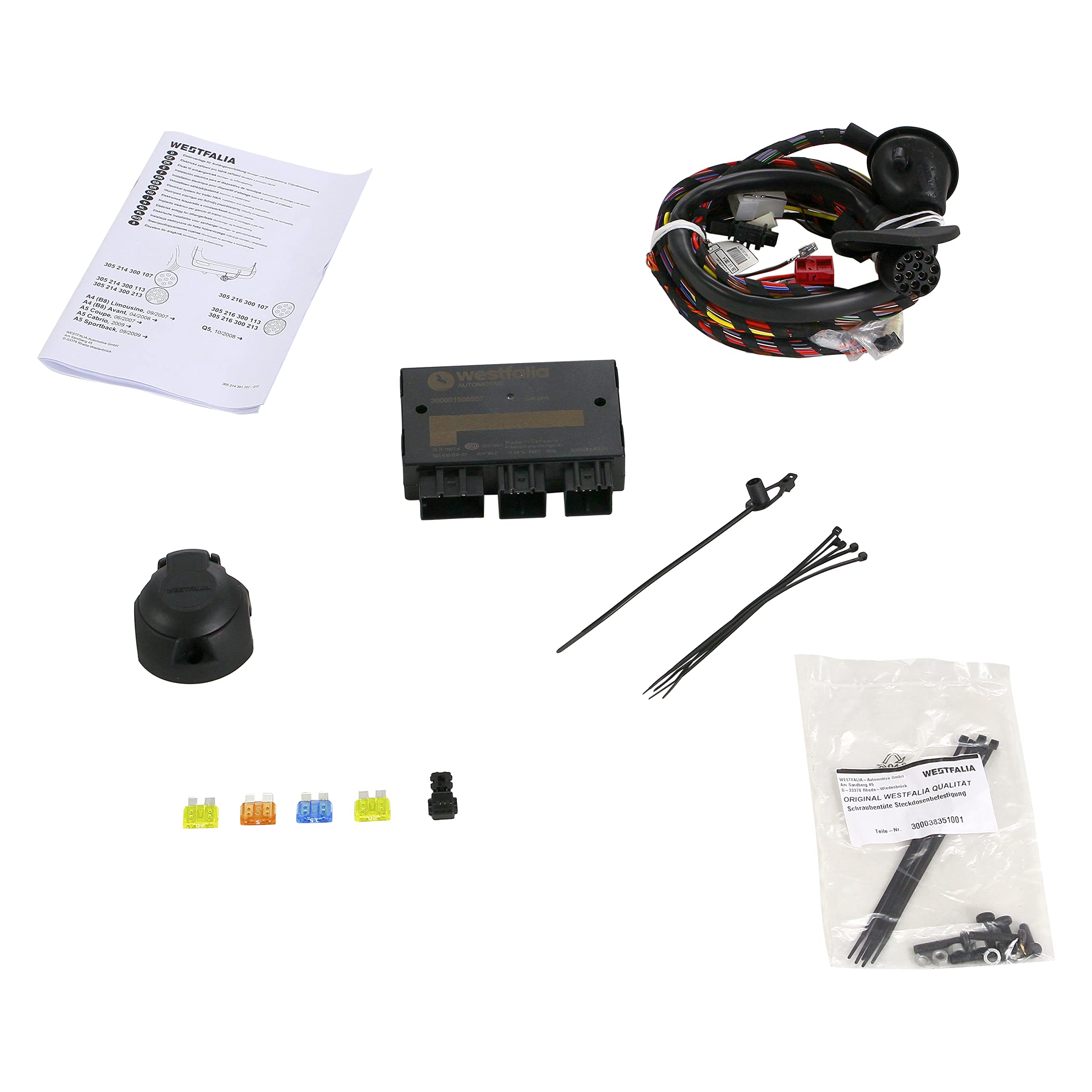 Westfalia Gancio Traino Rimovibile Per Audi Q5, 10/2008-05/2016