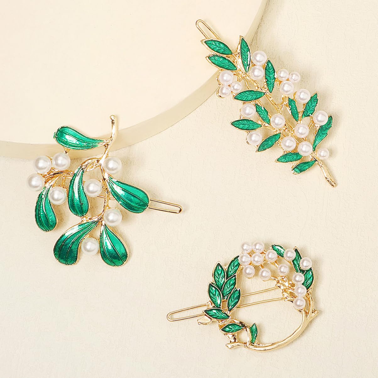 POPETPOP 15piezas Horquillas De Pelo De Perlas Para Mujeres y De Clips De Aleación Elegantes Para Bodas y