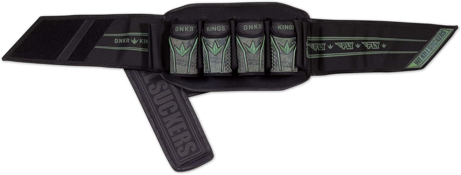 Bunkerkings Fly Strapless Paintball Harness Pod Packs - 3+4, 4+7 and 5+8