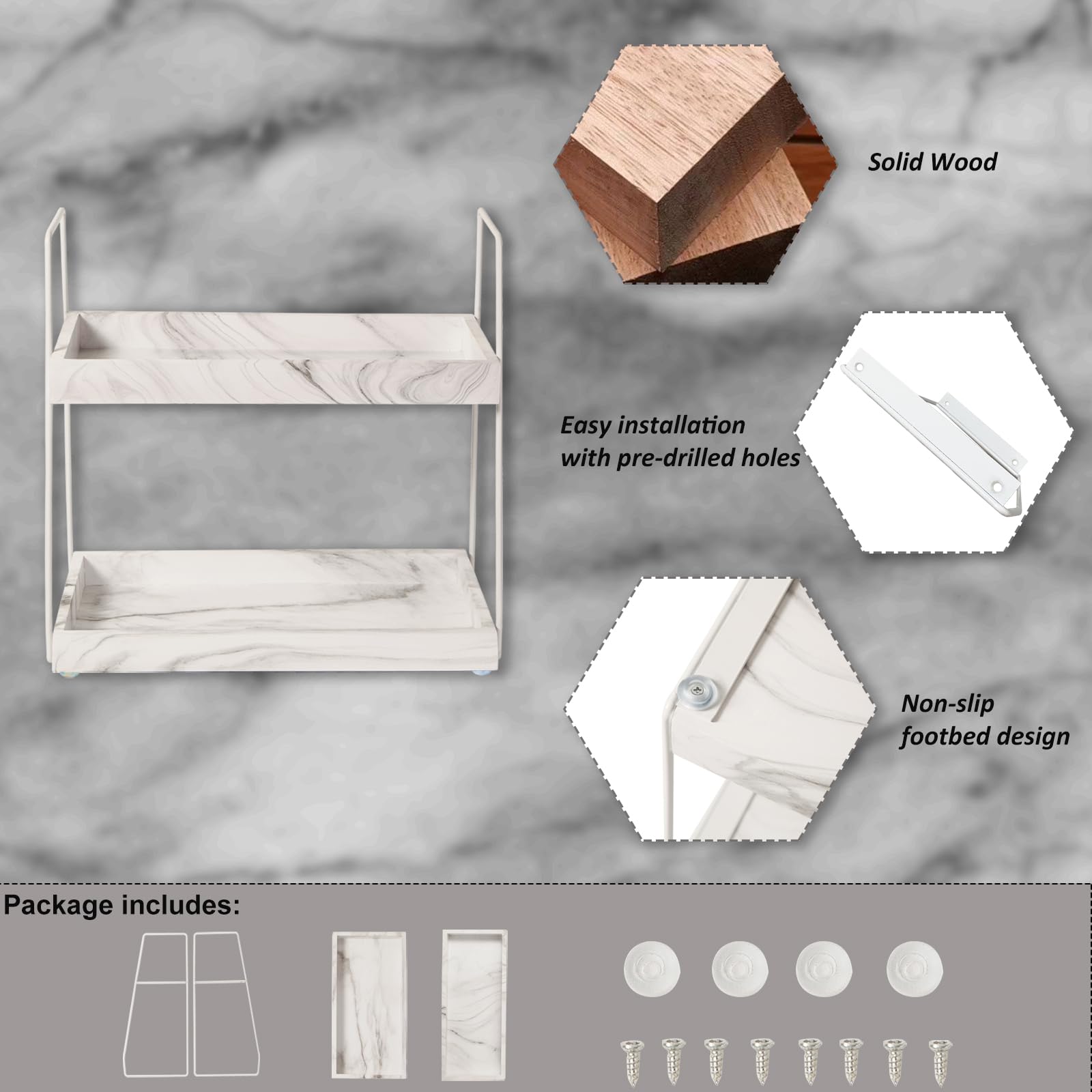 Badezimmer-Organizer Aus Acryl – 40x22x35,6 Cm, Klare Arbeitsplatte Mit Mehreren Fächern Für Kosmetik, Parfüm & Pflegeprodukte
