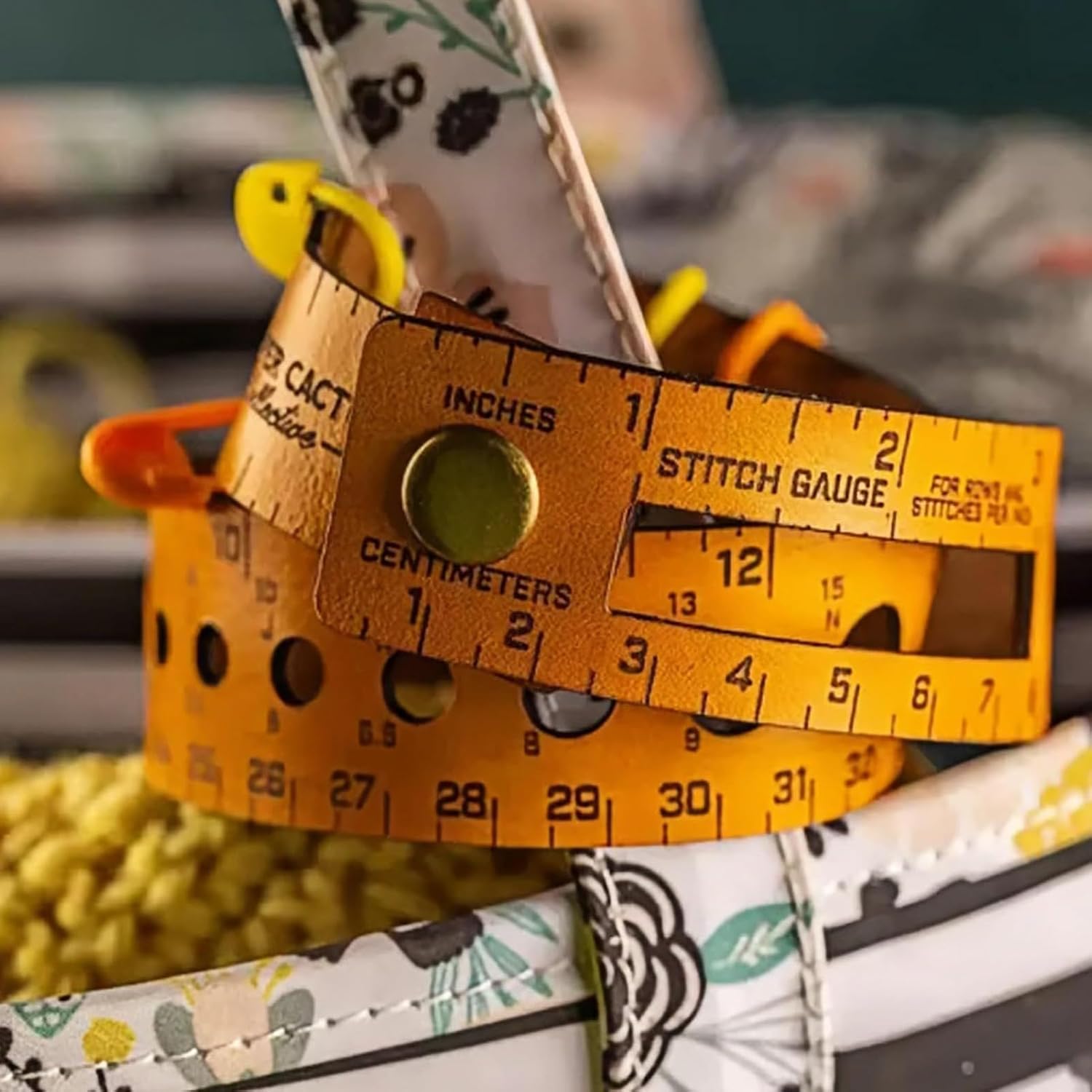 Leather Measuring Ruler Leather Wrap Wrist Ruler