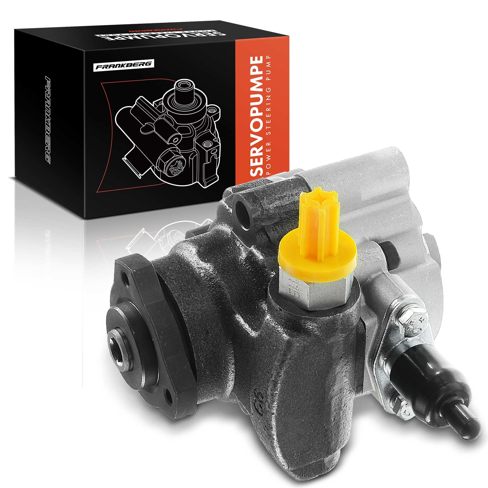 Frankberg Bomba de la dirección asistida Compatible con Freelandel Soft Top L314 Freelandel L314 Replace# QVB101050E,QVB101050
