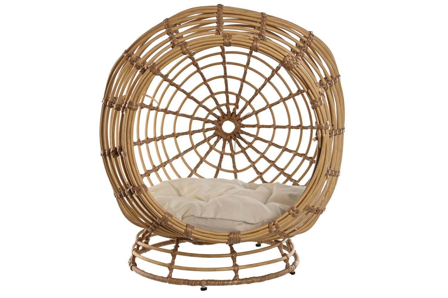 CAMA MASCOTA RATAN SINTETICO POLIESTER 60X58X58