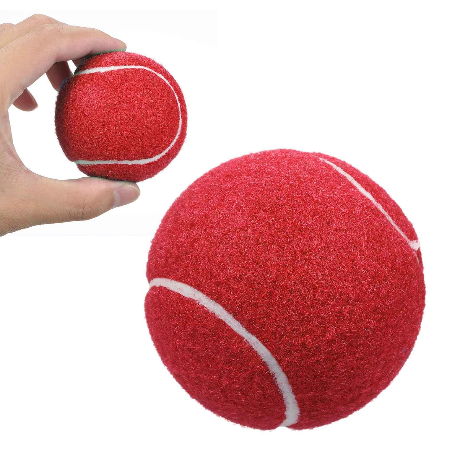 Wakects Palla da tennis abbinata, allenamento pallina da tennis, confezione da 12 palline da tennis senza pressione, vuote per autografi e display, per partite e esercizi