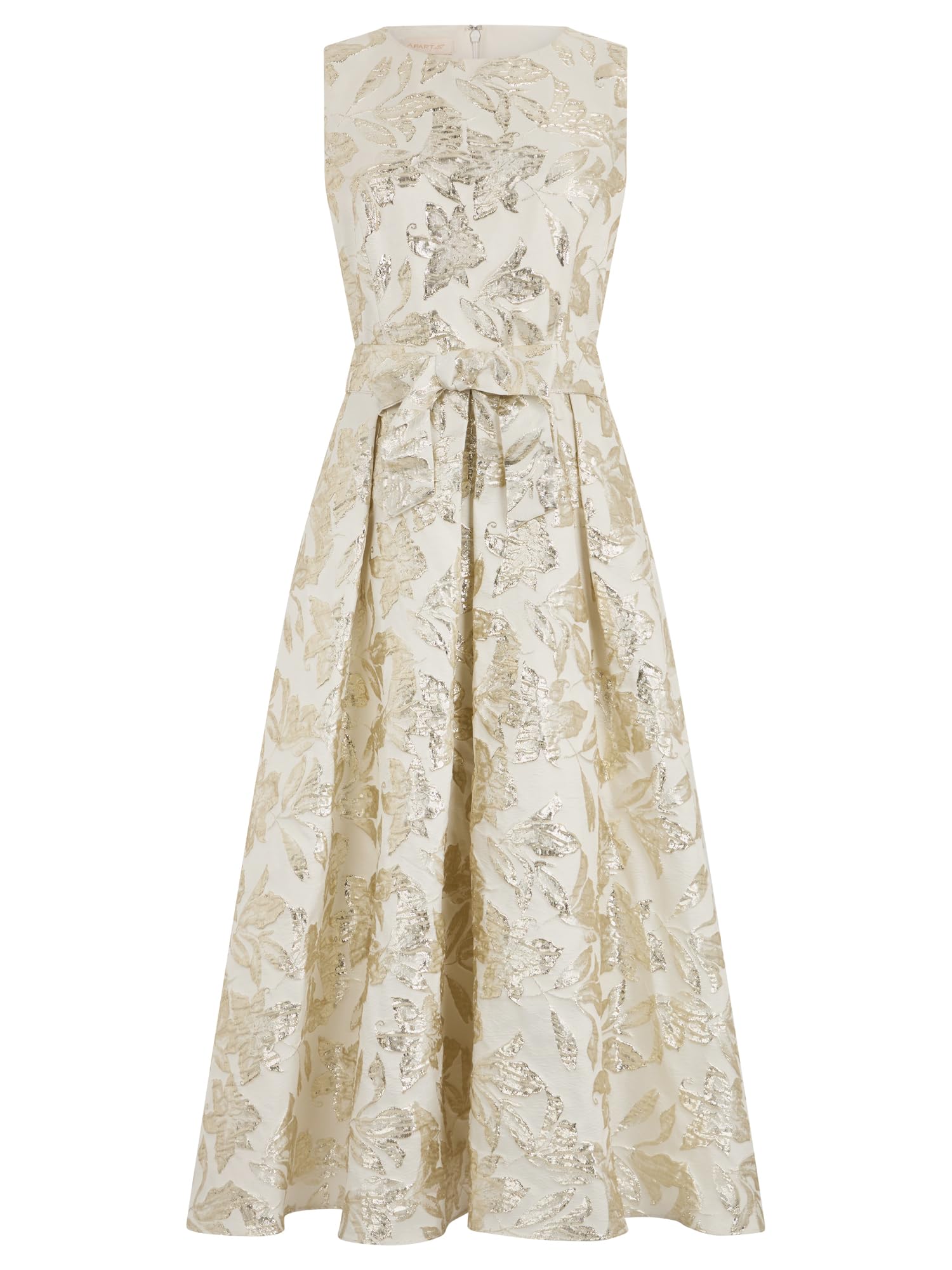APART Fashion Damen Midi Kleid Midi Kleid