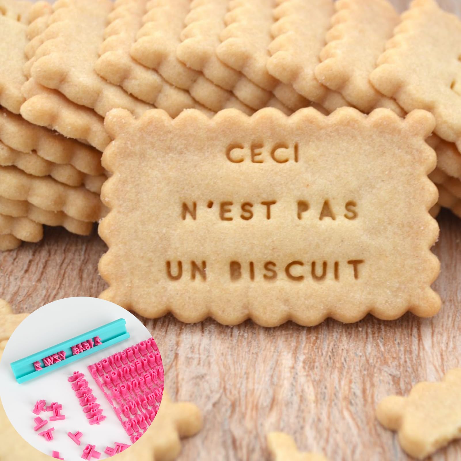 Emporte-pièces Lettres Et Chiffres Emporte-pièces Pour Fondant Alphabet Decoration De Gateau Ensemble D Accessoires De Cuisson Tampon Ejecteur Biscuit Pate D Amande
