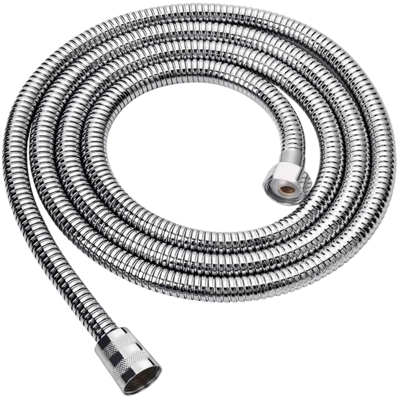 Tubing & Hoses Replacement Shower Hose, PVC Flexible Multicolor Multiple Sizes Bathroom Water Extension Plumbing Pipe Pulling Tube(Black,1.5M)