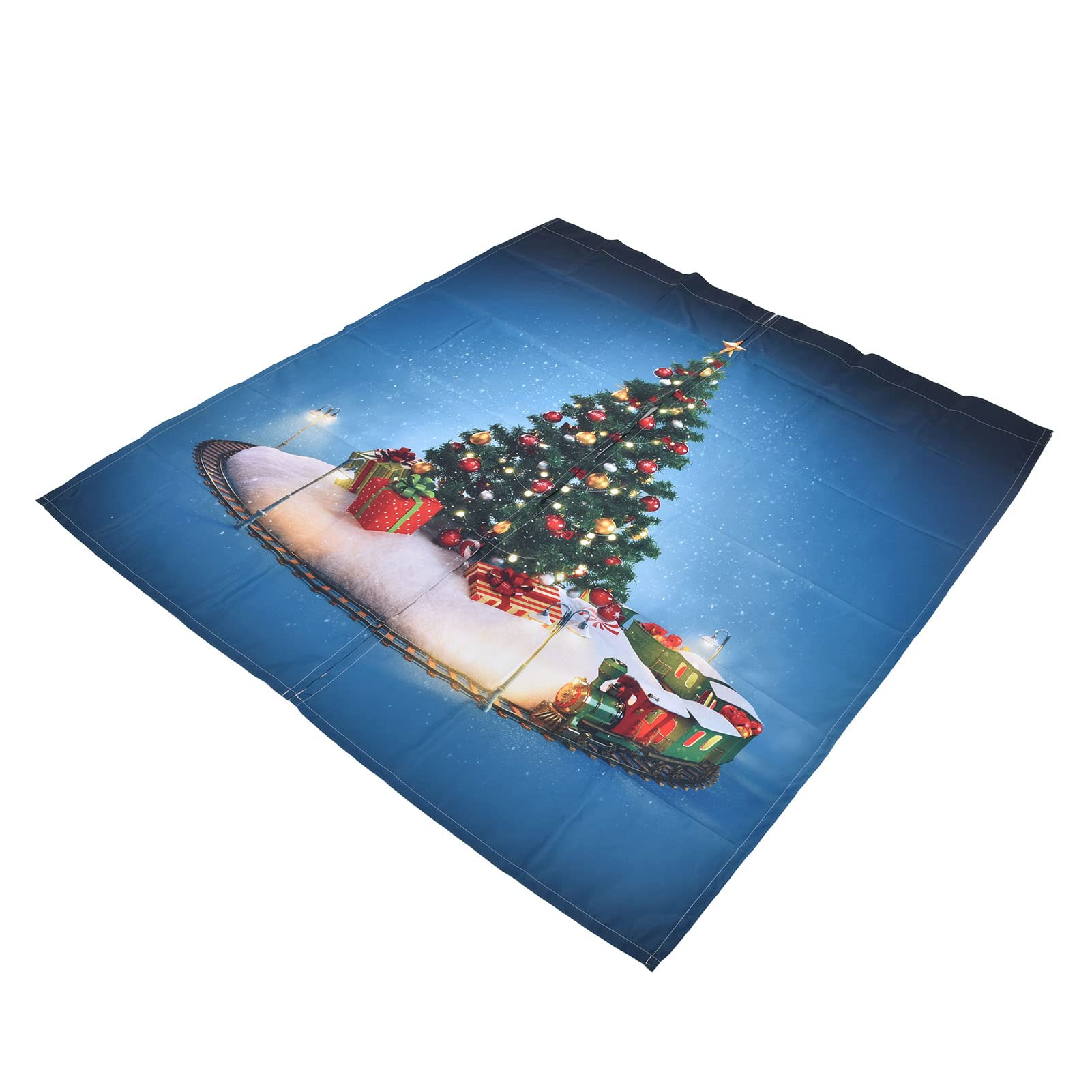 Rideau de Noël 3D Ejoyous pour décorer le salon et réchauffer l'ambiance de la chambre