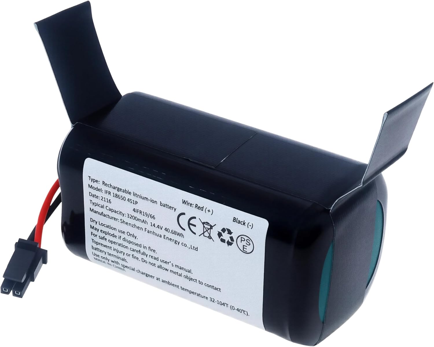 Battery Replacement for Coredy R750-2200pa, G800, G850 Robot Vacuum (Not for R750-1600pa)