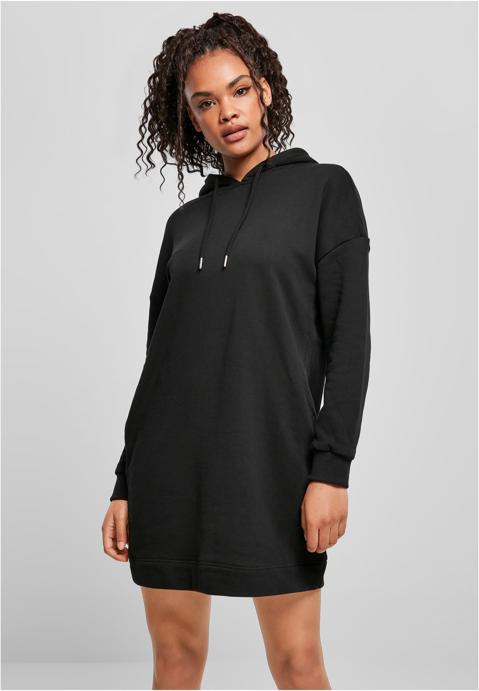Urban Classics Damen Ladies Organic Oversized Terry Hoody Dress
