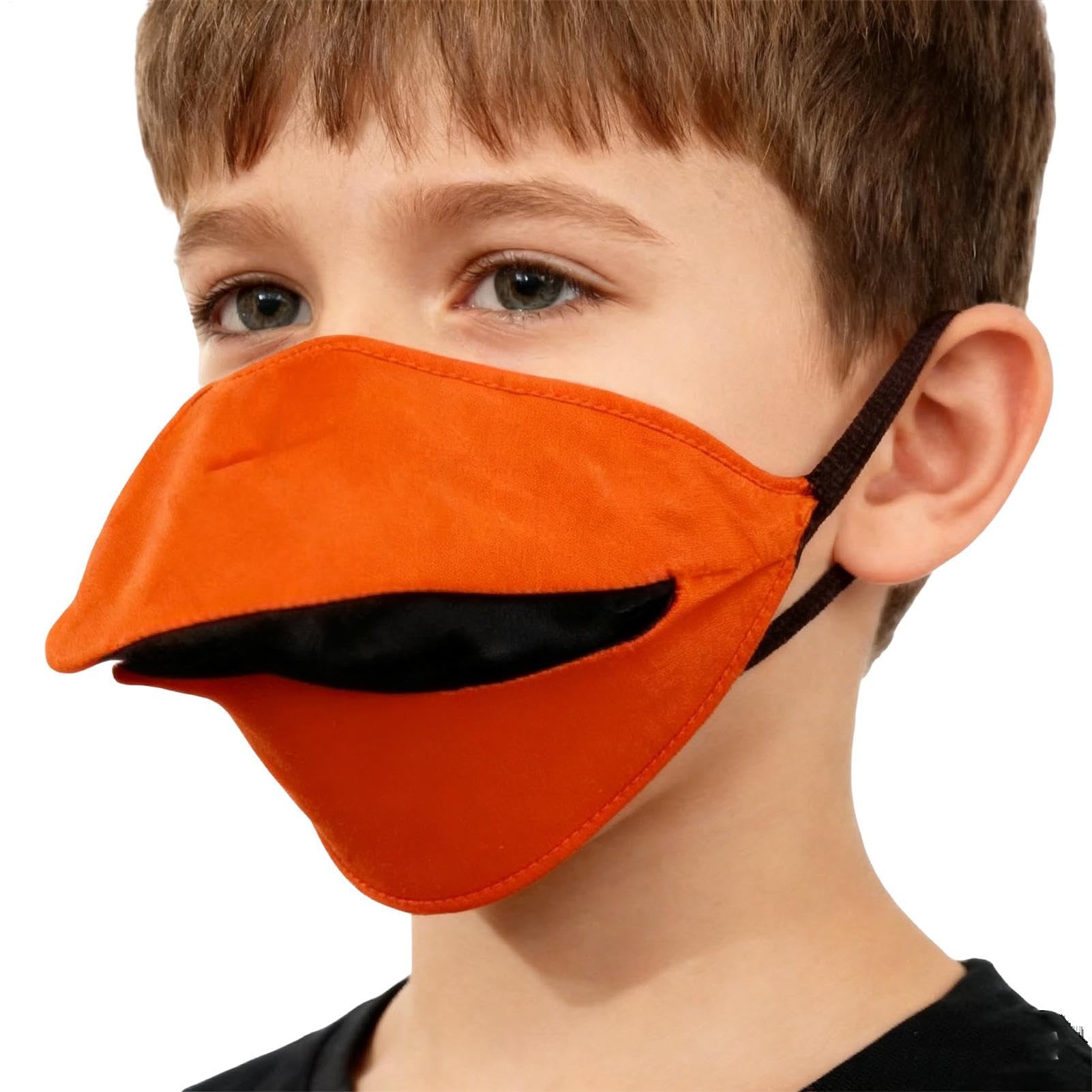 Qukoielly Beak Costume,Christmas Bird Beak Cosplay Accessories - Animal Talking Face Cover Set | for Festival Carnival Masquerade Events Holiday Photoshoots Theater Stage Men Women