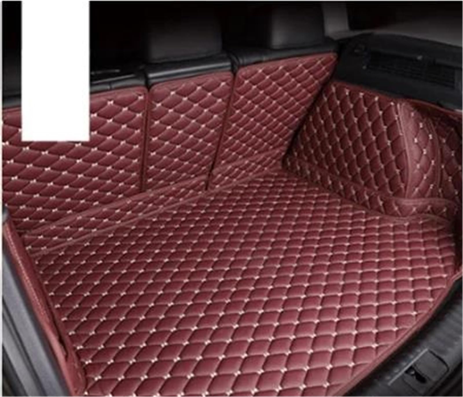 Vasca Custodia Per Baule Per Hyundai Per Mistra 2014-2021 Suv Bagagliaio Di Un'auto Zerbino Cargo Liner Vassoio Fodere Protector Pad Interno(Wine red 3,2016)