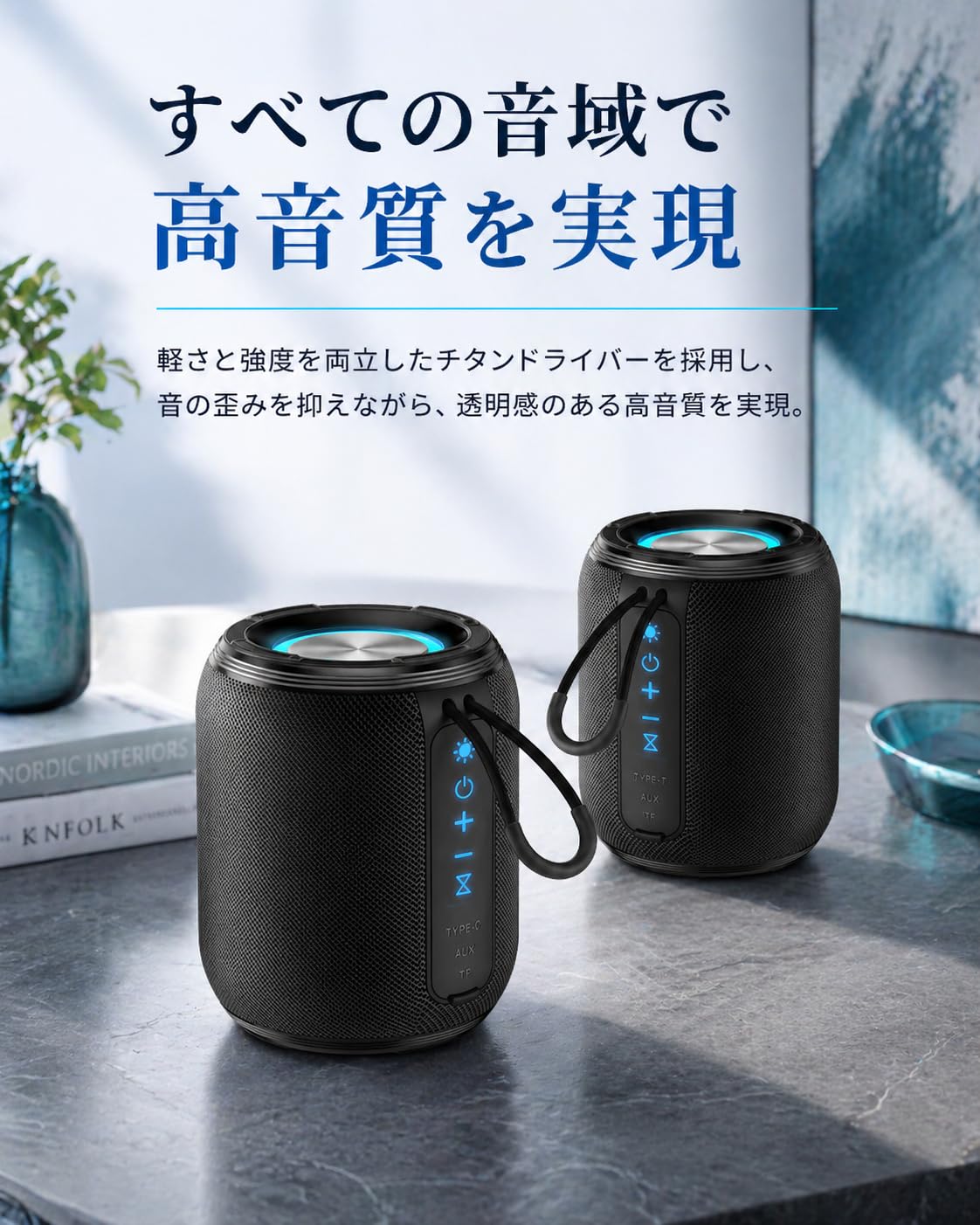 Amazon.co.jp: 【2026年新登場｜HiFi音質】Bluetooth スピーカー
