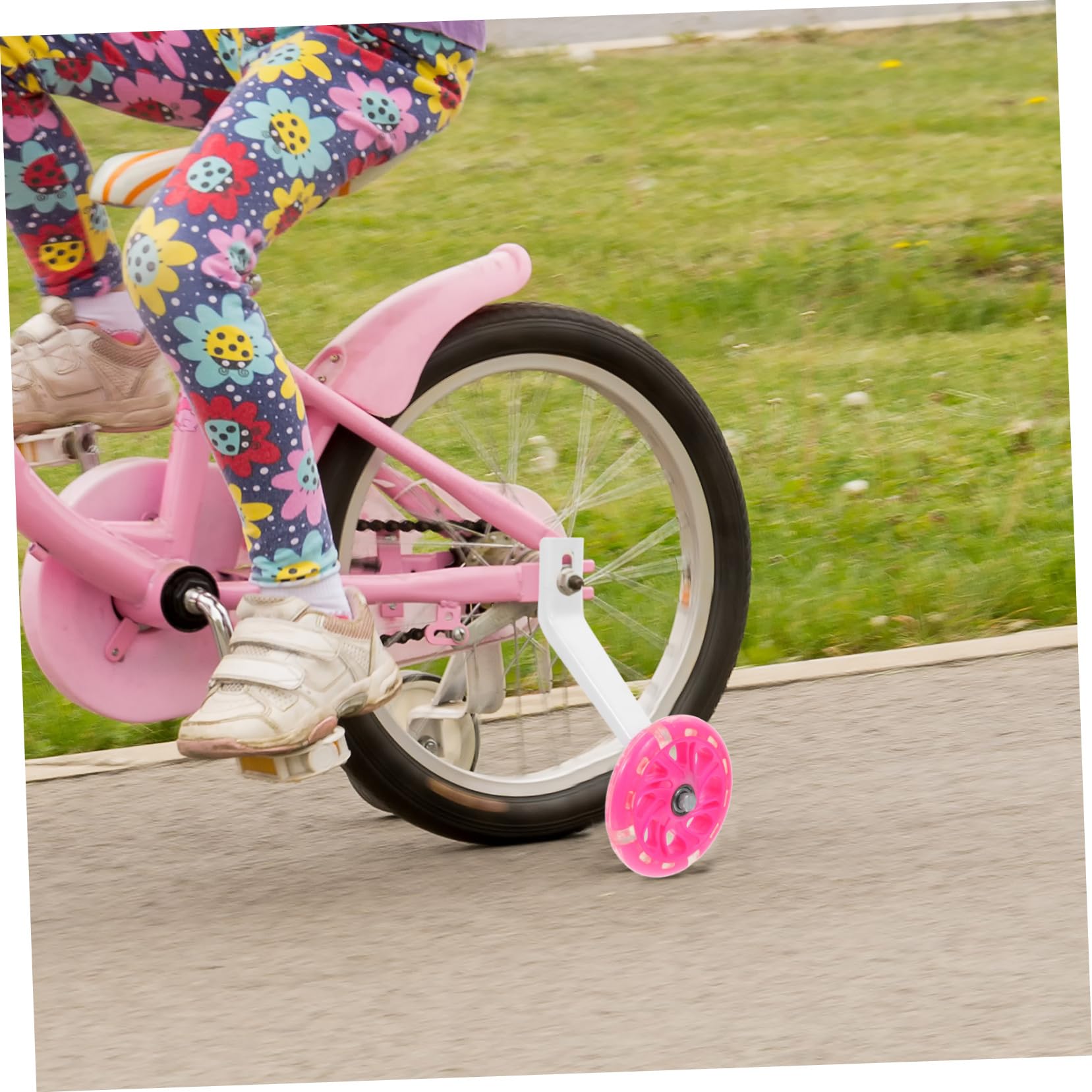 Ruedas De Entrenamiento para Bicicleta Infantil De Ruedas Estabilizadoras De Equilibrio con Soporte para De Apoyo
