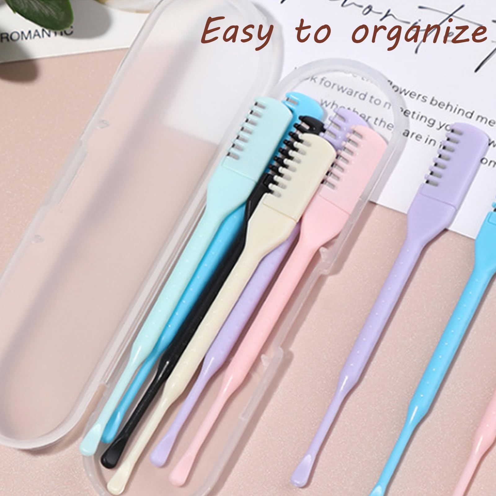 6 Pcs Nose Hair Trimmer 360° Safety Blades Manual Nasal Hair Cutter Nose Hair Remover for Men Women Home Travel — Amazon image 6
