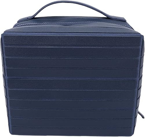 Yechiry Foldable Makeup Bag, Water Proof Makeup Organizer, Large Capacity Travel