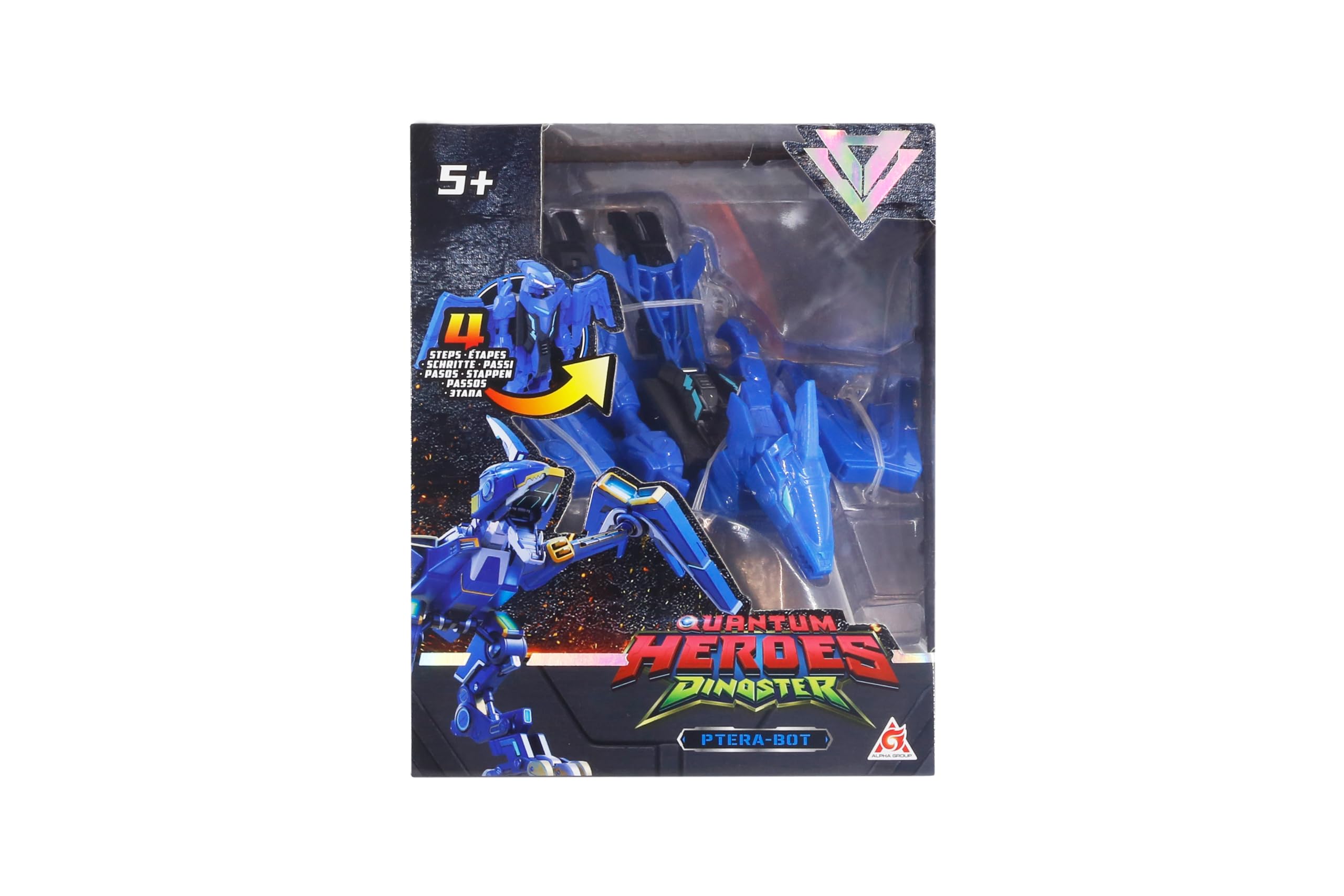 Quantum Heroes Dinoster Transformable - Jay Min