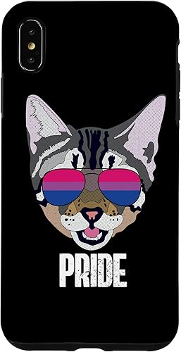Vista 16 de iPhone 11 Pro Bisexual Pride Funny Cat Bi Pride Case