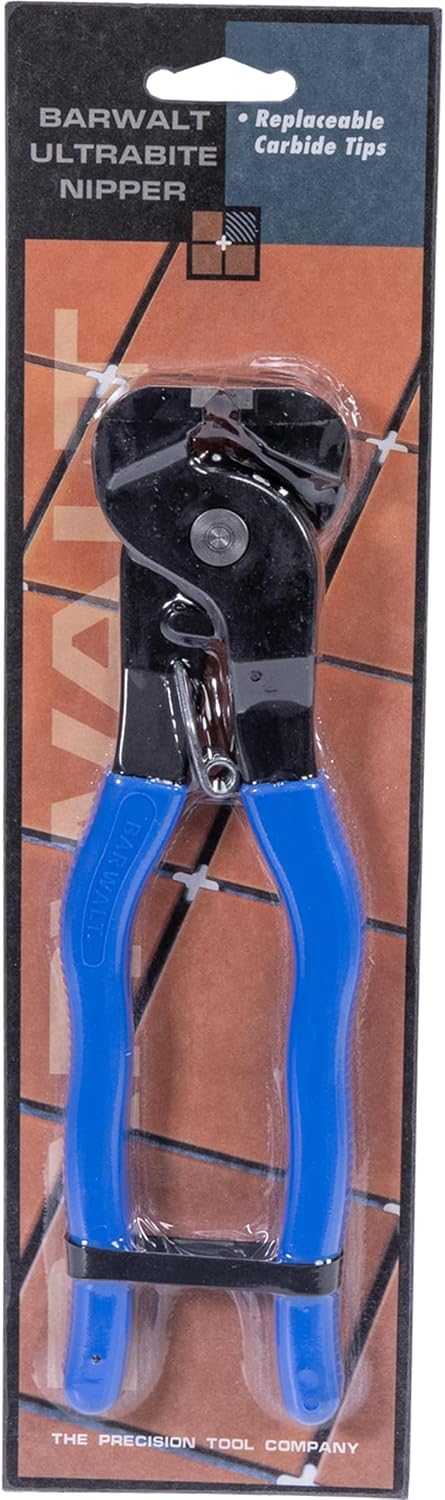 BARWALT Ultrabite Tile Nippers, Cut Porcelain Like Butter, Cushioned Handle, BWT70316