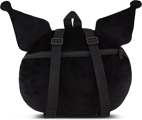 Miniatura 2 de SANRIO Hello Kitty Squishee Mochila de almohada - Hello Kitty, My Melody, Kuromi - Mochila de almohada súper suave Squishee Cloud, Negro -, Mochilas