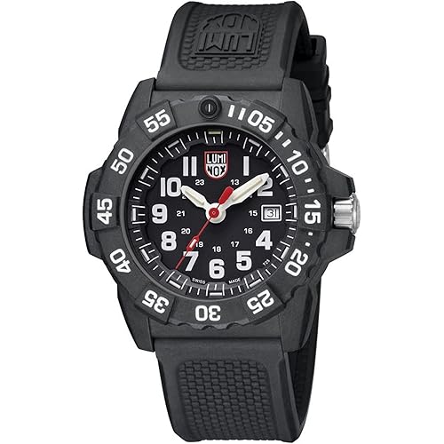 Luminox - Navy Seal - Mens Watch 45mm - Military Dive Watch - Date Function 200m - Water Resistant - Mens Watches - Made in Switzerland