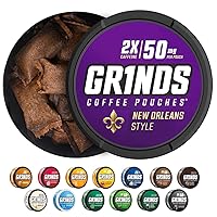 Vista 132 de Bolsas de café Grinds 3 latas de vainilla Sin tabaco, sin nicotina alternativa saludable 18 bolsas por lata