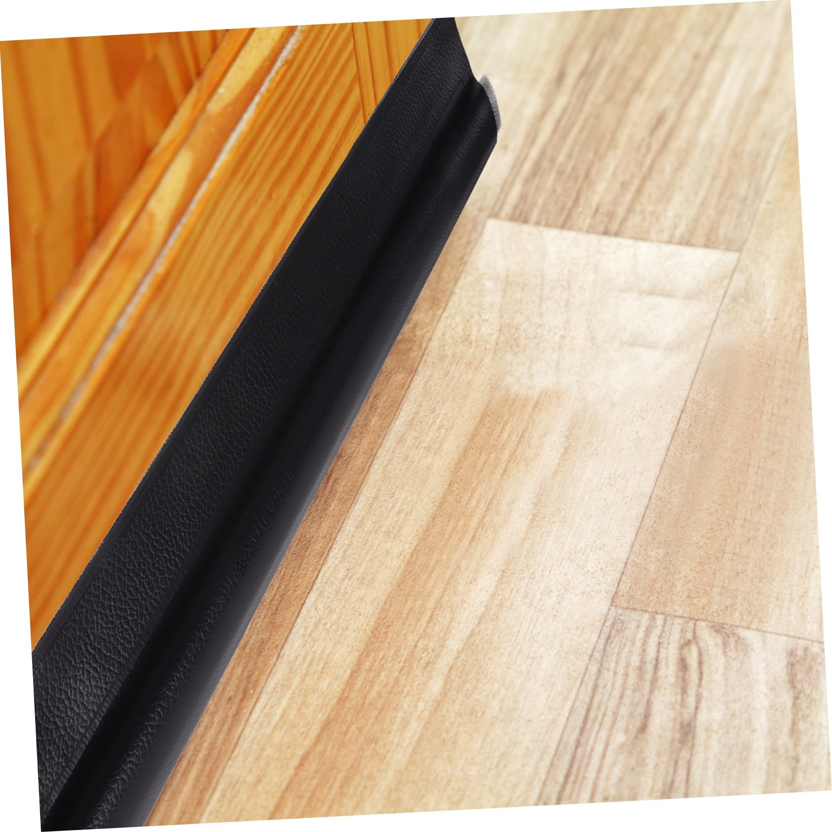 Happyyami Under Door Draft Stopper Single Sided Door Seal for Noise Reduction Dust Blockage Flexible Weather Stripping for Sliding Doors Stylish Design