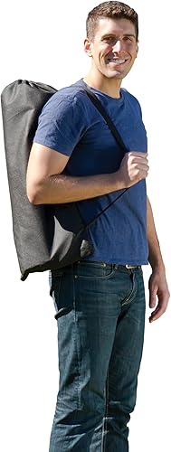 Miniatura 3 de Wild Sports Juego de croquet para 6 jugadores, incluye 6 mazos, 6 bolas, 2 estacas, 9 wickets, bolsa de almacenamiento, para todas las edades, para