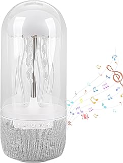 Jellyfish Speaker, Jellyfish Mood Lamp, Jellyfish Bluetooth Speaker lamp, Jellyfish Speaker Lamp, Color Changing LED, Stereo Surround Sound, Floating Jellyfish, Volume Control