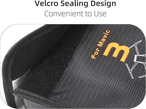 Miniatura 3 de Mavic 3 Lipo - Bolsa de batería para DJI Mavic 3 Pro, accesorios para drones, baterías ignífugas a prueba de explosiones, bolsa segura para carga y