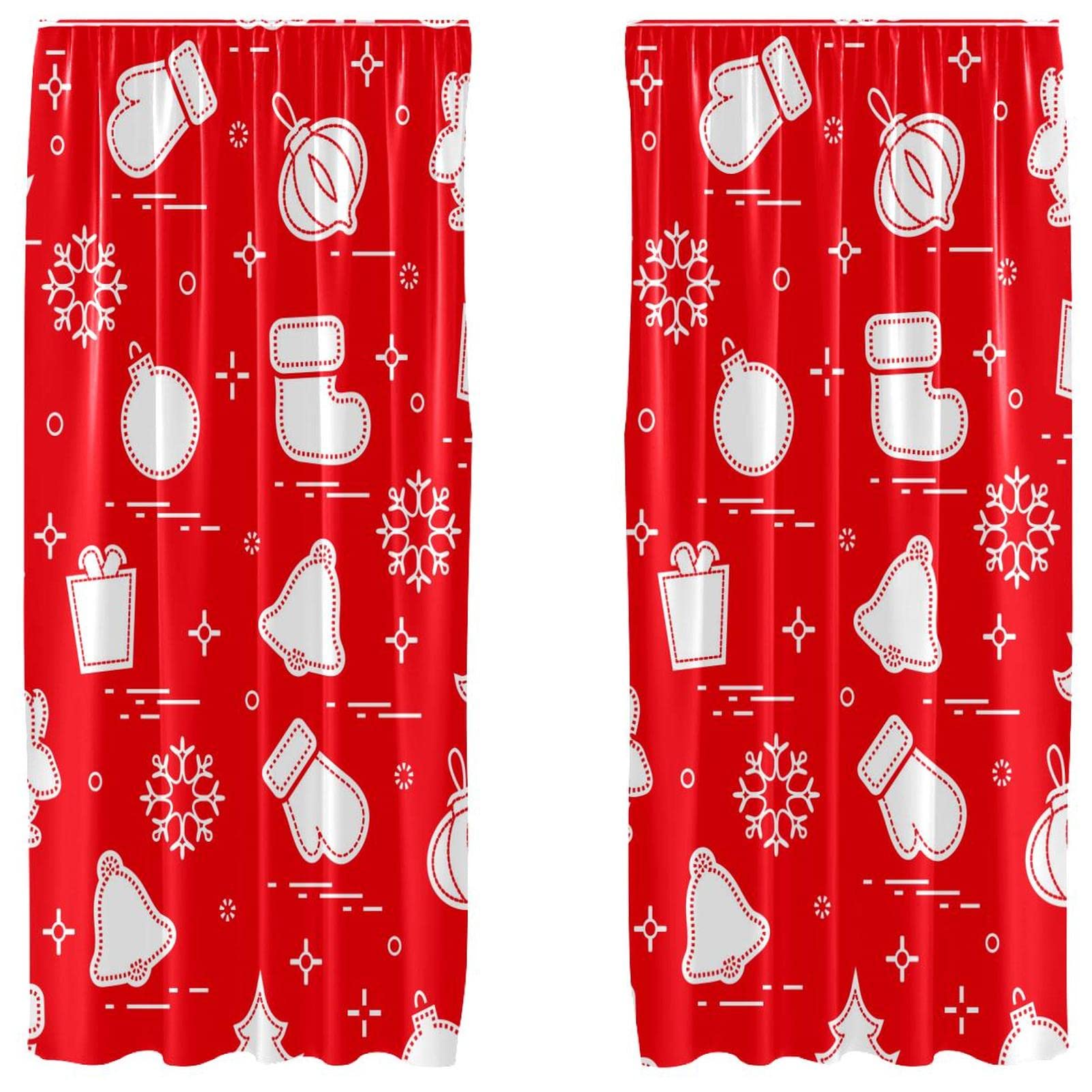 Rideaux occultants en microfibre 140x213 cm pour isoler la chambre