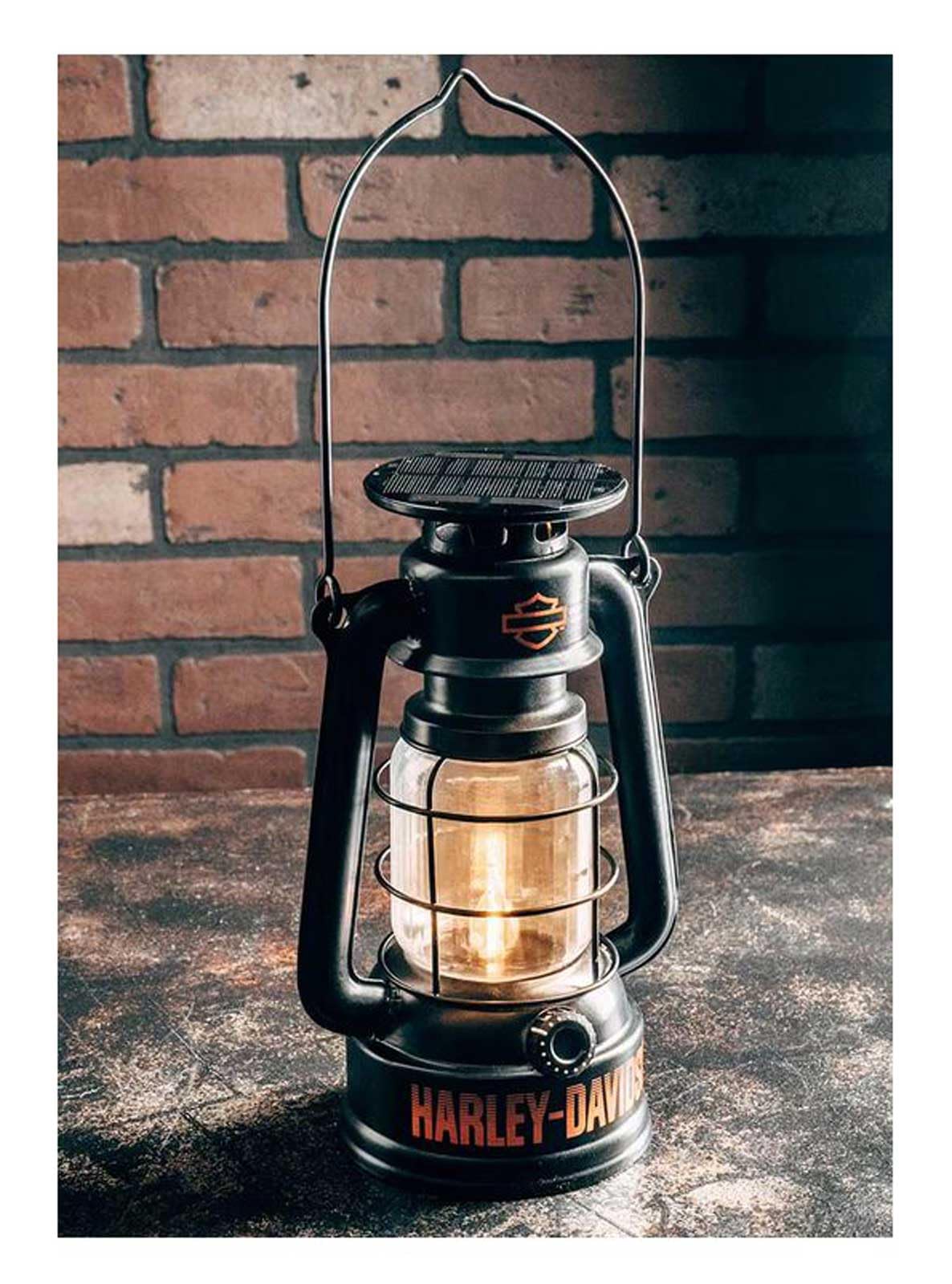 Amazon.com: Harley-Davidson Rechargeable Solar Lantern, Metal Base