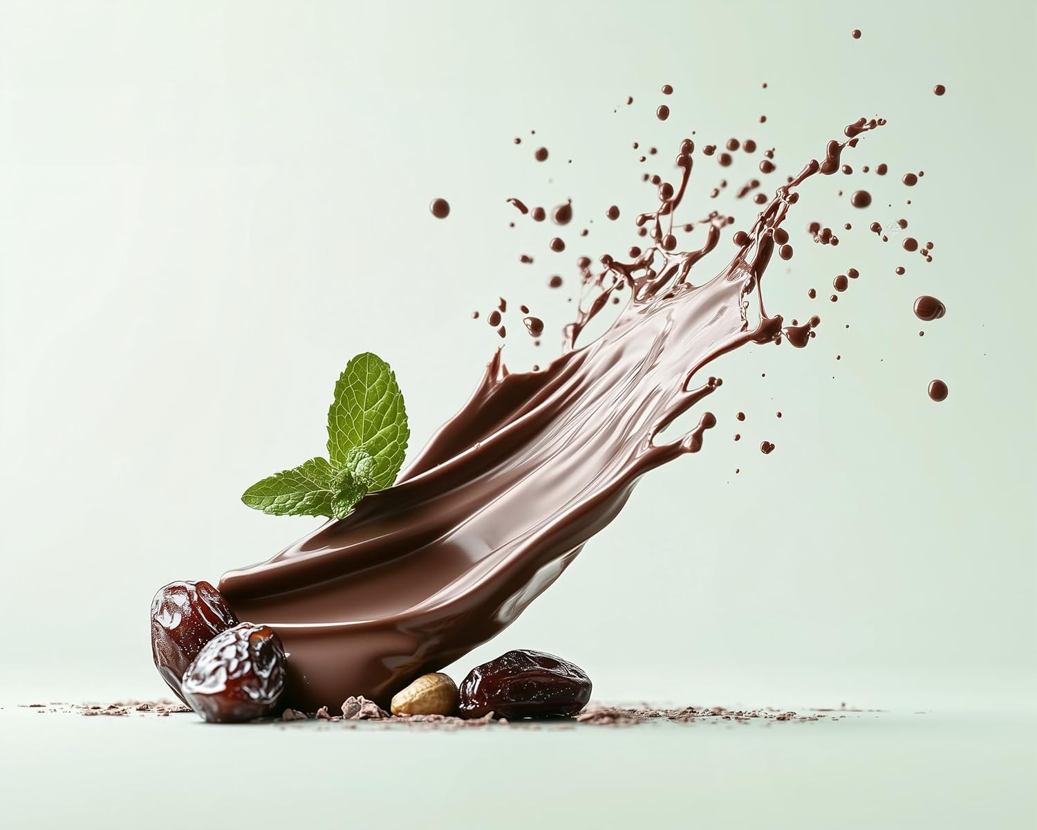 Date Smarter Chocolate Covered Date Caramels - Naturally Sweetened with Real Dates - Vegan, Gluten-Free, Dairy-Free, Refined Sugar-Free, Plant-Based Snack Bites - Great Anytime Snack - 2.8 oz, 3 Pack (Peppermint)