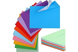 50 Pack Colored Envelopes: An Upscale Addition to Your Greeting Card Mailing Arsenal