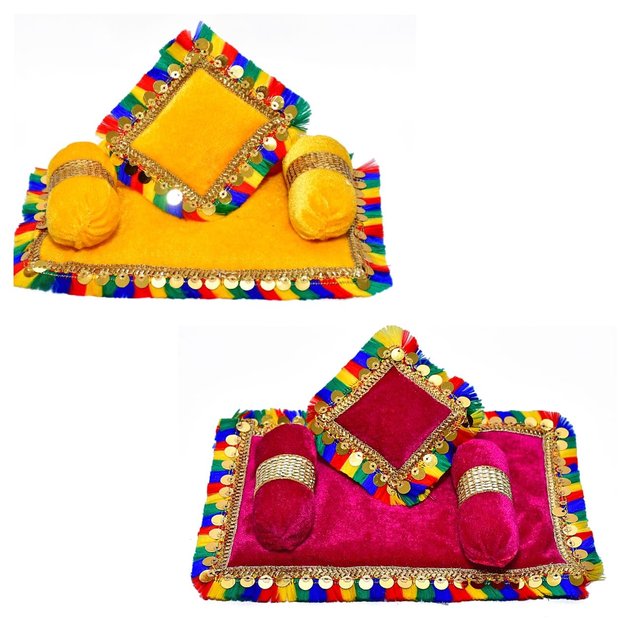 Laddu Gopal Bedding Set - Royal Velvet Design -23