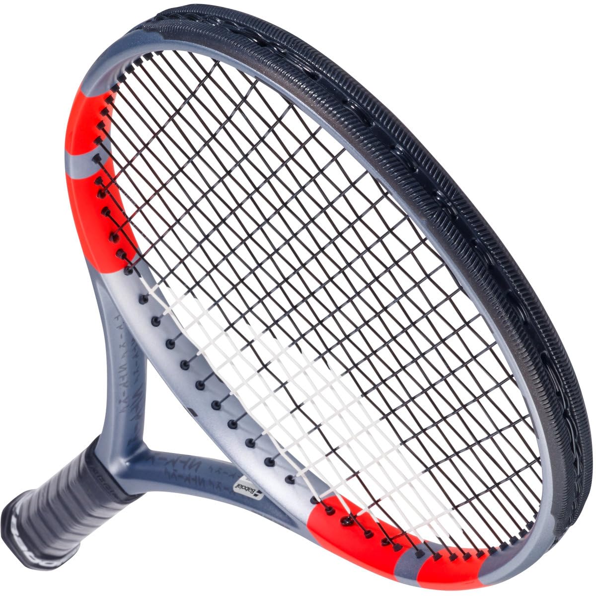 Babolat Pure Strike 100 16x20 4th Gen Tennis Racquet (Carbon Grey) - Strung with 16g Babolat Syn Gut at Mid-Range Tension