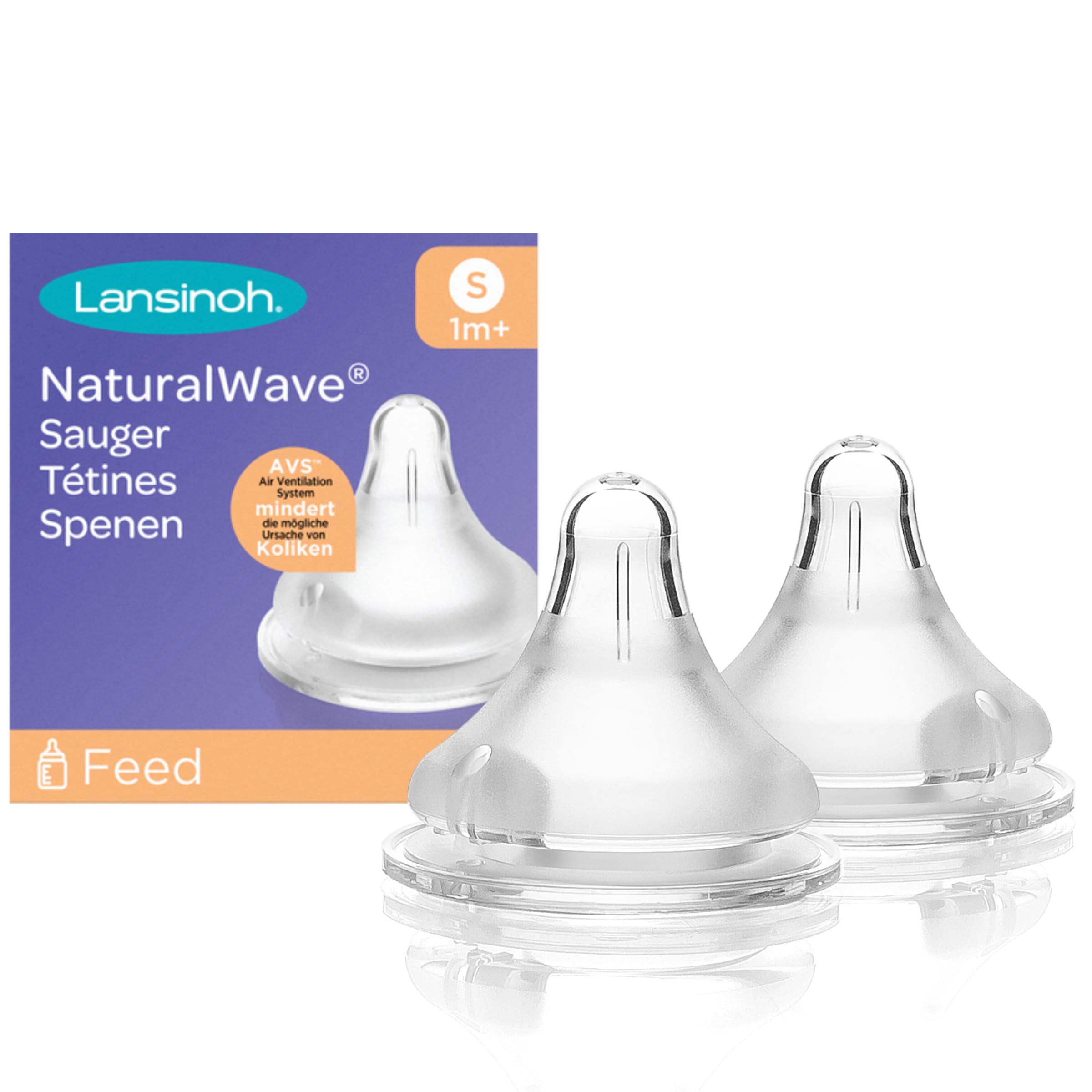 NaturalWaveTM Slow Flow Teats