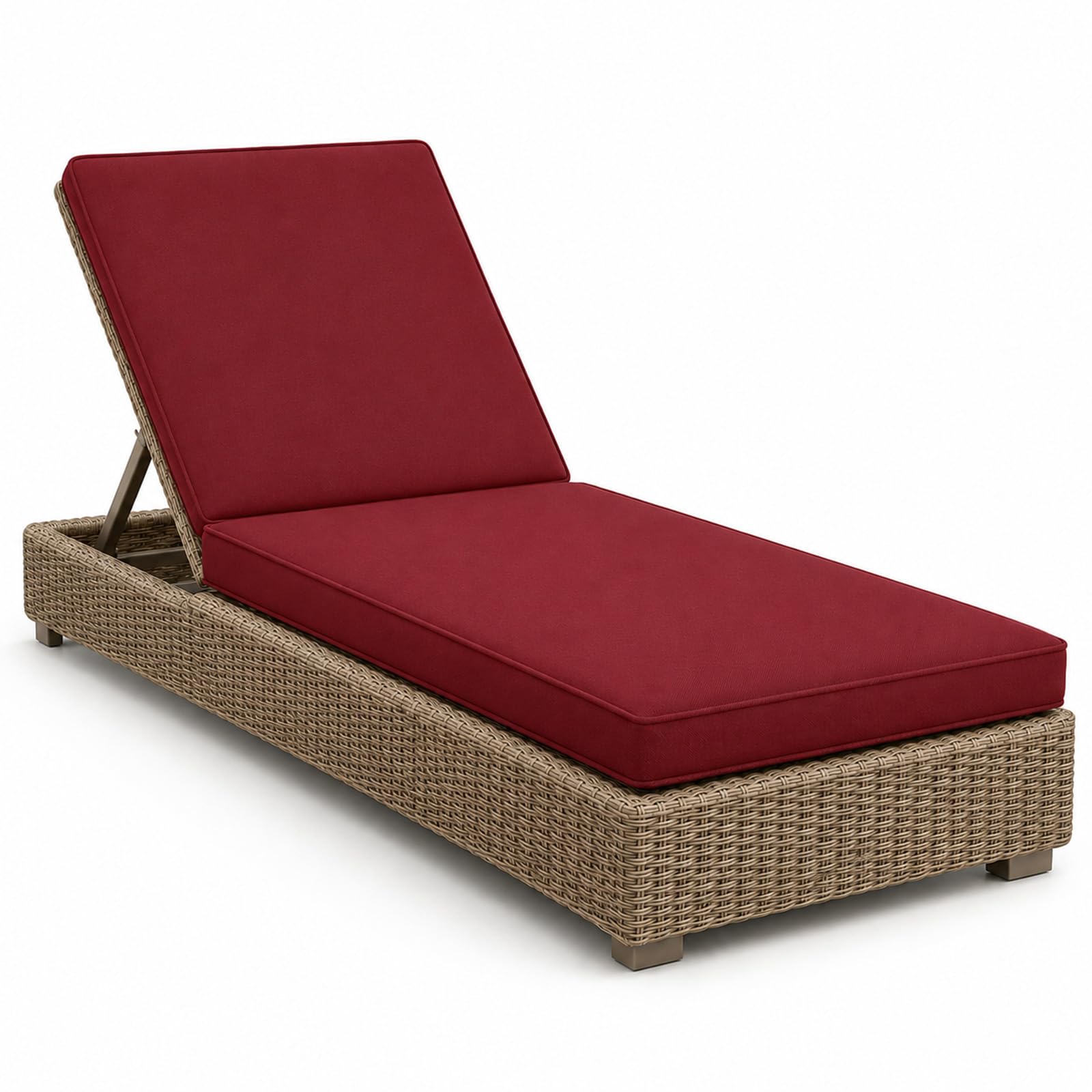 PTKG Sunlounger Cushion Double Piping Sun Lounger Cushions Only