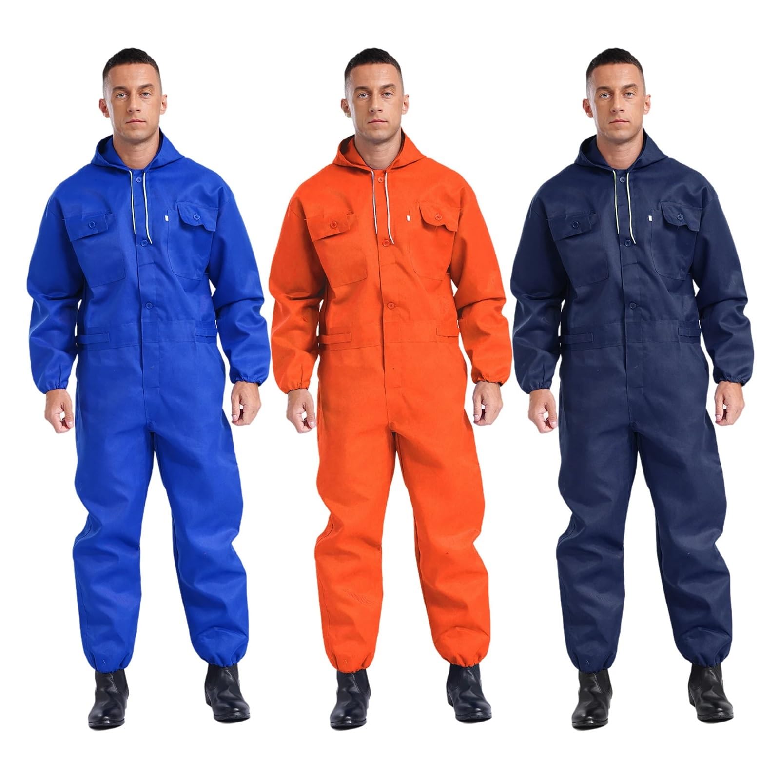 Tuta antipioggia da uomo, tuta da lavoro, uniforme da lavoro, tuta da saldatura, officina di riparazione auto, abbigliamento da meccanico, abbigliamento da lavoro for riparatori Per Imbianchini, Giard